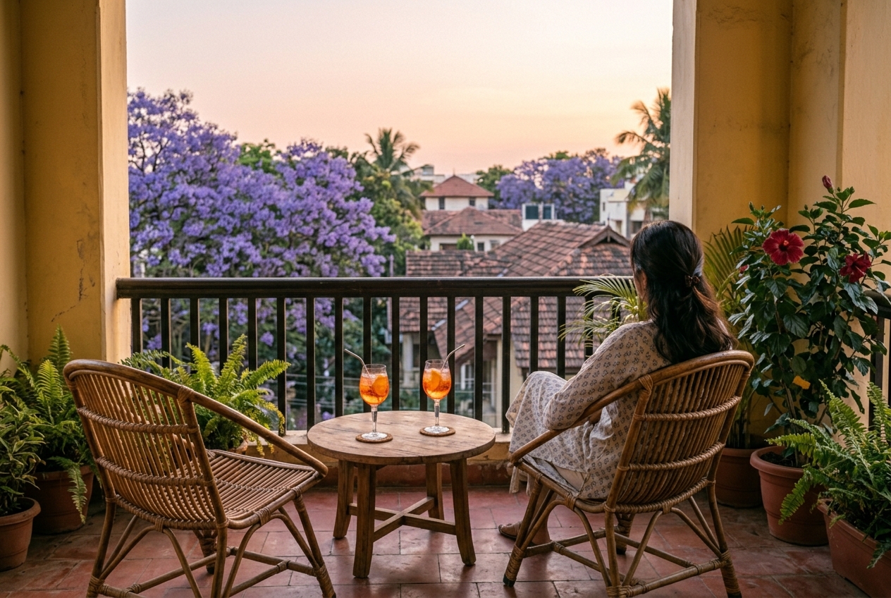 Bangalore at golden hour