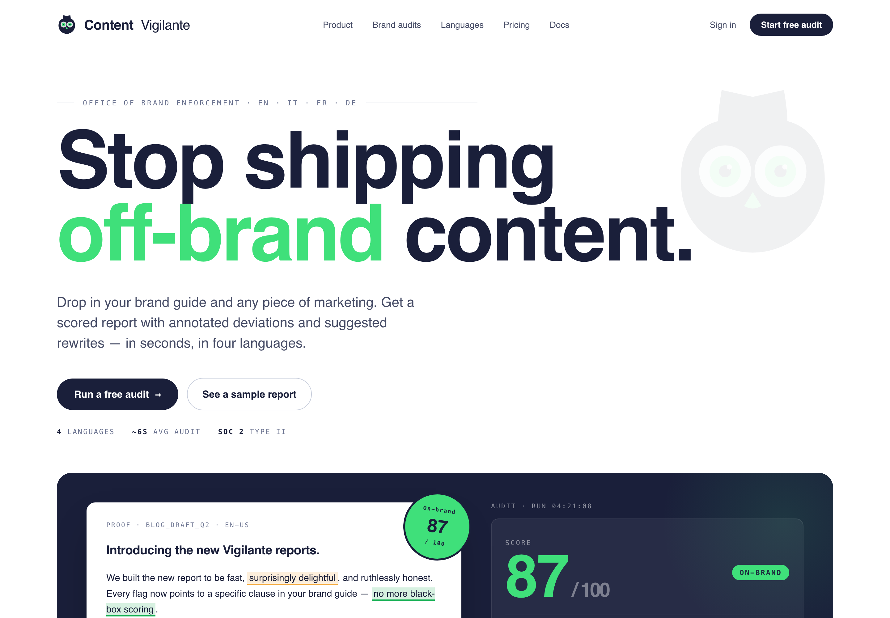 Content Vigilante — Marketing OS
